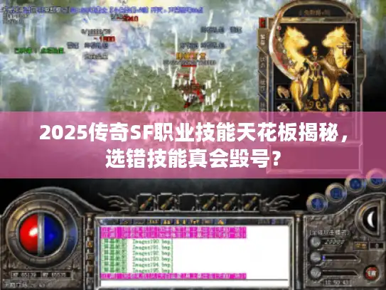 2025传奇SF职业技能天花板揭秘,选错技能真会毁号? 2025传奇SF职业技能天花板揭秘,选错技能真会毁号?