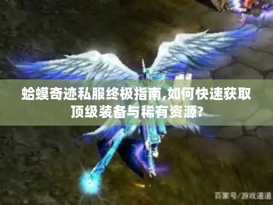 蛤蟆奇迹私服终极指南,如何快速获取顶级装备与稀有资源?