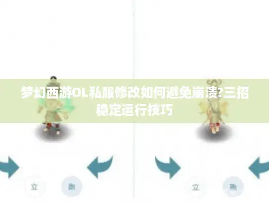 梦幻西游OL私服修改如何避免崩溃?三招稳定运行技巧