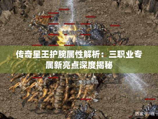 传奇星王护腕属性解析：三职业专属新亮点深度揭秘
