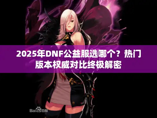 2025年DNF公益服选哪个?热门版本权威对比终极解密 2025年DNF公益服选哪个?热门版本权威对比终极解密