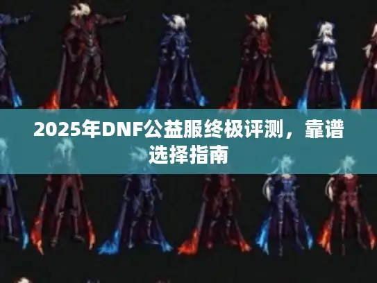 2025年DNF公益服终极评测，靠谱选择指南