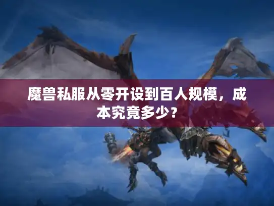 魔兽私服从零开设到百人规模，成本究竟多少？