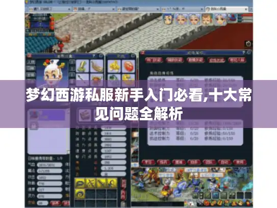 梦幻西游私服新手入门必看,十大常见问题全解析