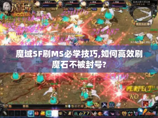 魔域SF刷MS必学技巧,如何高效刷魔石不被封号?