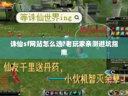 诛仙sf网站怎么选?老玩家亲测避坑指南