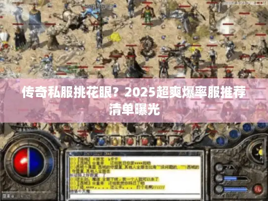 传奇私服挑花眼？2025超爽爆率服推荐清单曝光