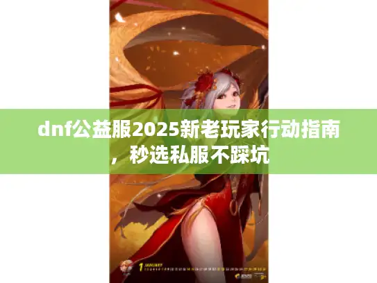 dnf公益服2025新老玩家行动指南，秒选私服不踩坑
