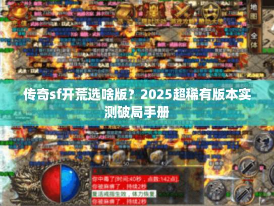 传奇sf开荒选啥版？2025超稀有版本实测破局手册