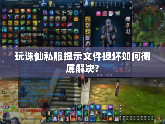 玩诛仙私服提示文件损坏如何彻底解决?