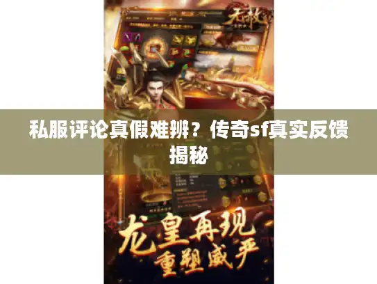 私服评论真假难辨？传奇sf真实反馈揭秘
