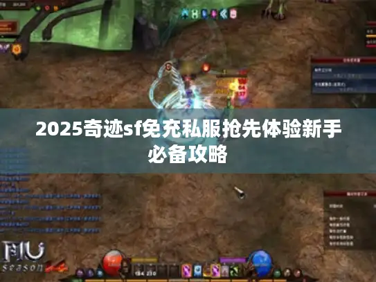 2025奇迹sf免充私服抢先体验新手必备攻略