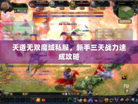 天道无双魔域私服，新手三天战力速成攻略