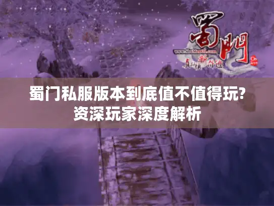 蜀门私服版本到底值不值得玩?资深玩家深度解析