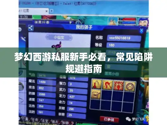 梦幻西游私服新手必看，常见陷阱规避指南