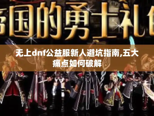 无上dnf公益服新人避坑指南,五大痛点如何破解
