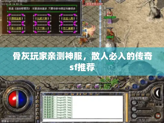 骨灰玩家亲测神服，散人必入的传奇sf推荐