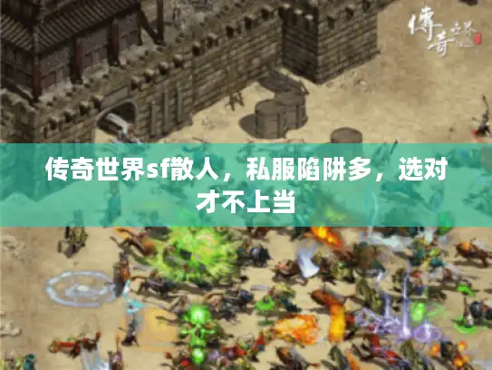 传奇世界sf散人，私服陷阱多，选对才不上当