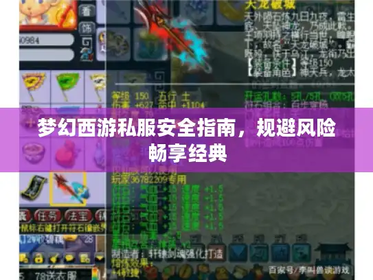 梦幻西游私服安全指南，规避风险畅享经典