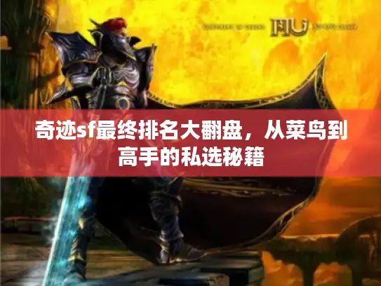 奇迹sf最终排名大翻盘,从菜鸟到高手的私选秘籍 奇迹sf最终排名大翻盘,从菜鸟到高手的私选秘籍
