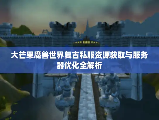 大芒果魔兽世界复古私服资源获取与服务器优化全解析