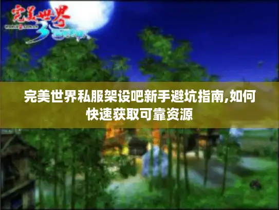 完美世界私服架设吧新手避坑指南,如何快速获取可靠资源