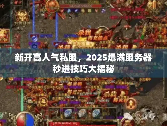 新开高人气私服，2025爆满服务器秒进技巧大揭秘
