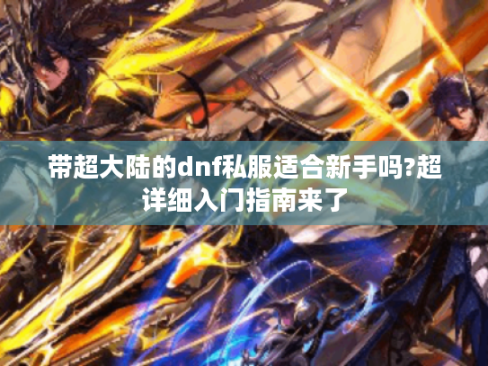 带超大陆的dnf私服适合新手吗?超详细入门指南来了