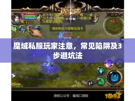 魔域私服玩家注意，常见陷阱及3步避坑法