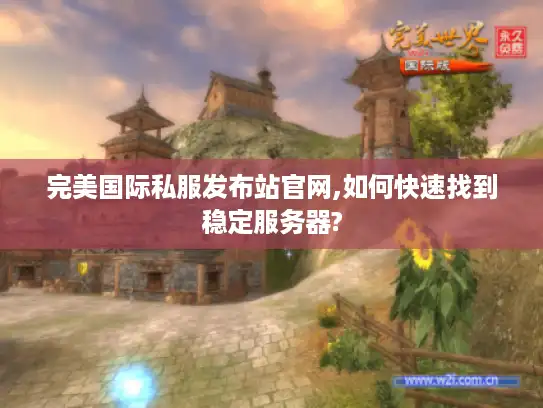 完美国际私服发布站官网,如何快速找到稳定服务器?