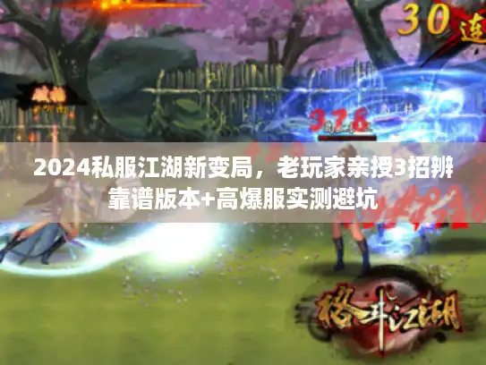 2024私服江湖新变局，老玩家亲授3招辨靠谱版本+高爆服实测避坑