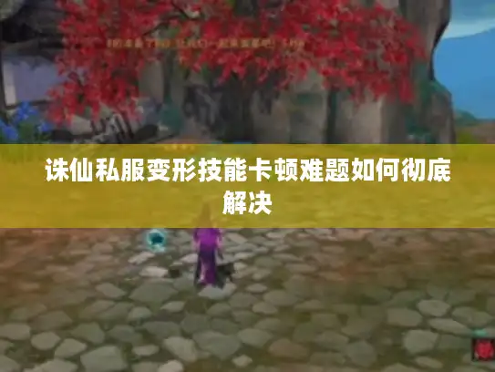 诛仙私服变形技能卡顿难题如何彻底解决