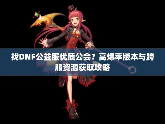 找DNF公益服优质公会？高爆率版本与跨服资源获取攻略