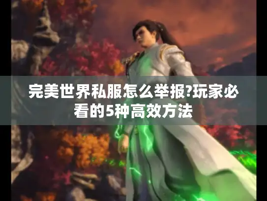 完美世界私服怎么举报?玩家必看的5种高效方法 完美世界私服怎么举报?玩家必看的5种高效方法
