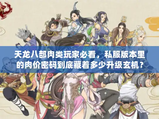 天龙八部肉类玩家必看，私服版本里的肉价密码到底藏着多少升级玄机？