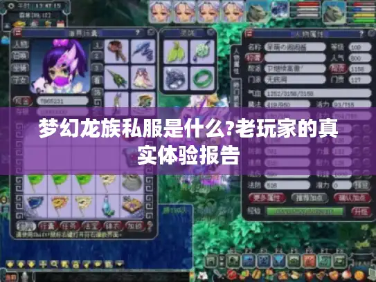 梦幻龙族私服是什么?老玩家的真实体验报告