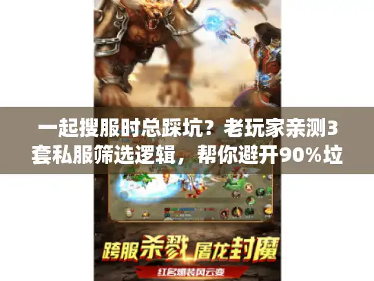 一起搜服时总踩坑？老玩家亲测3套私服筛选逻辑，帮你避开90%垃圾服