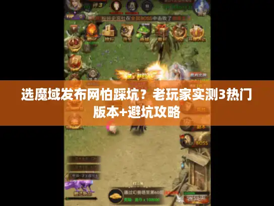 选魔域发布网怕踩坑？老玩家实测3热门版本+避坑攻略
