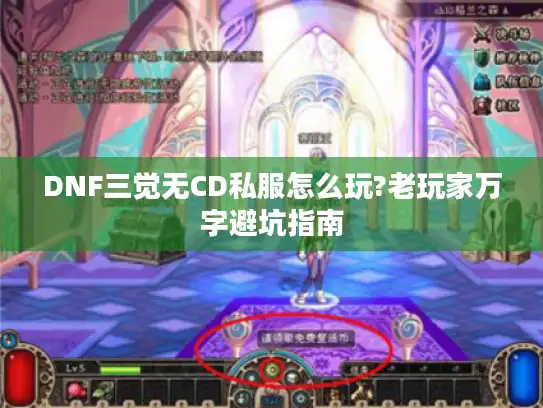 DNF三觉无CD私服怎么玩?老玩家万字避坑指南