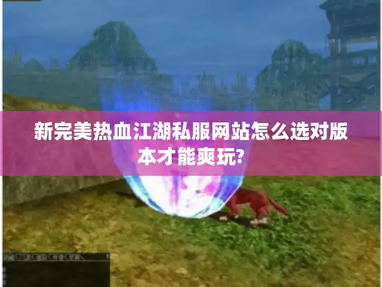 新完美热血江湖私服网站怎么选对版本才能爽玩?