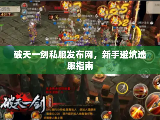破天一剑私服发布网，新手避坑选服指南