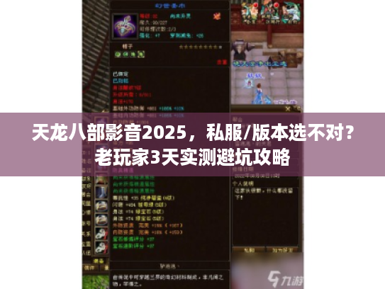 天龙八部影音2025，私服/版本选不对？老玩家3天实测避坑攻略