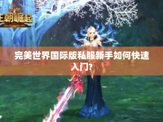 完美世界国际版私服新手如何快速入门?