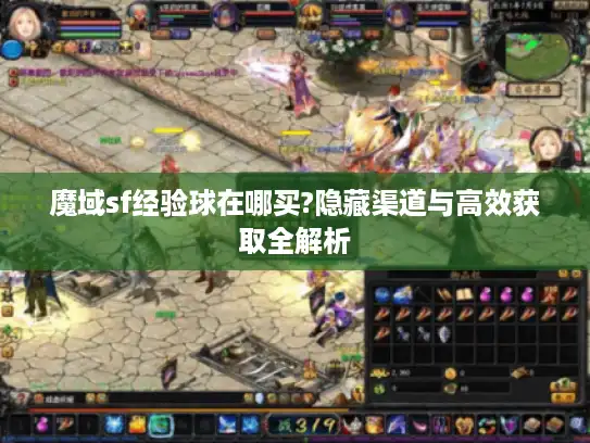 魔域sf经验球在哪买?隐藏渠道与高效获取全解析