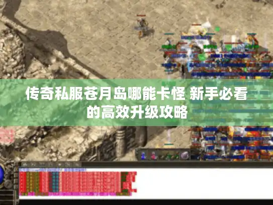 传奇私服苍月岛哪能卡怪 新手必看的高效升级攻略 传奇私服苍月岛哪能卡怪 新手必看的高效升级攻略