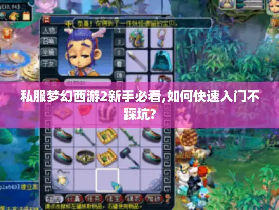 私服梦幻西游2新手必看,如何快速入门不踩坑?