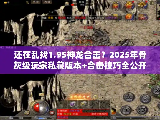 还在乱找1.95神龙合击？2025年骨灰级玩家私藏版本+合击技巧全公开