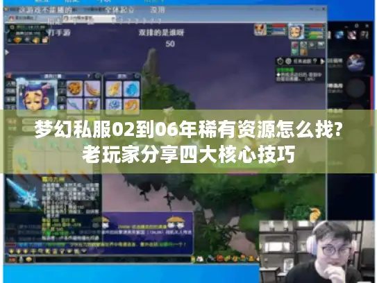 梦幻私服02到06年稀有资源怎么找?老玩家分享四大核心技巧