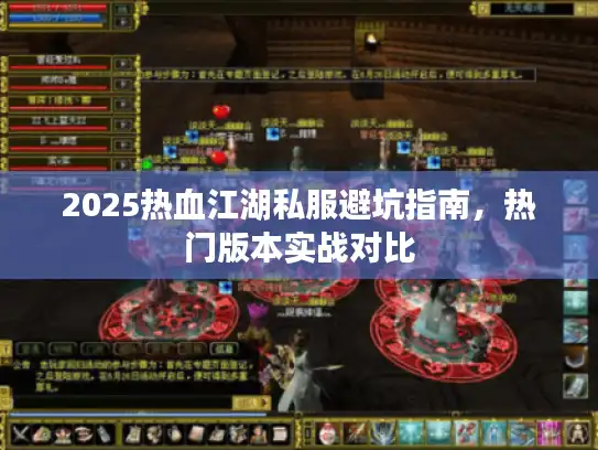 2025热血江湖私服避坑指南，热门版本实战对比