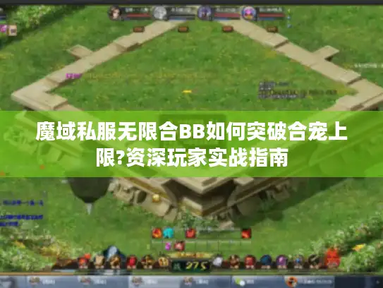 魔域私服无限合BB如何突破合宠上限?资深玩家实战指南 魔域私服无限合BB如何突破合宠上限?资深玩家实战指南